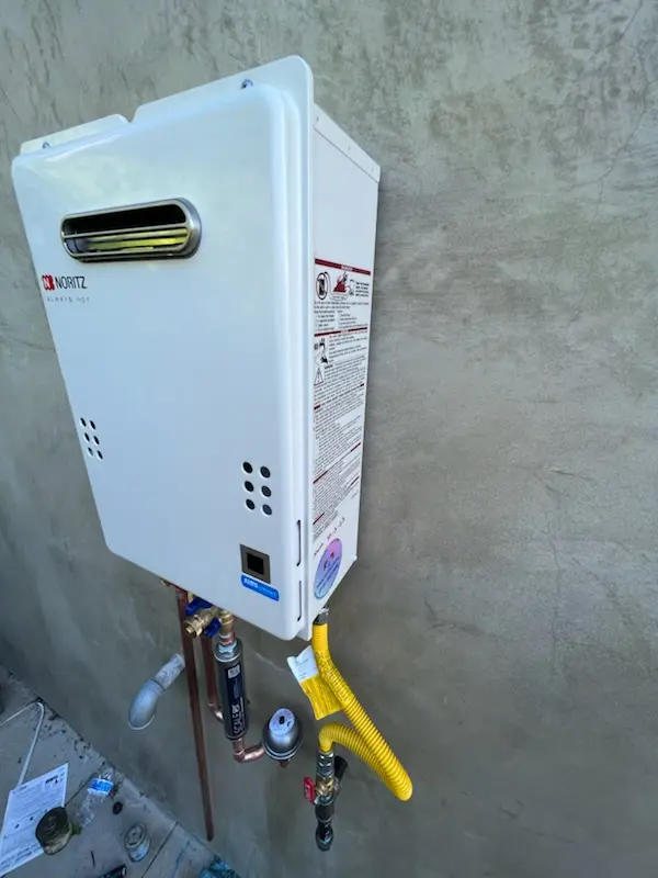 Tankless water heater installation for Wake Forest homes